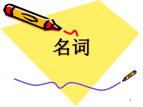 小升初专题 名词ppt课件