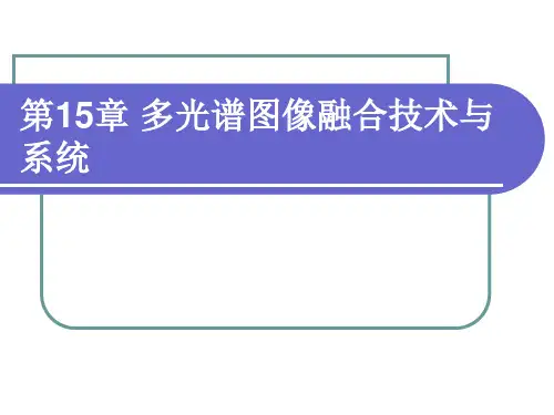第15章 多光谱图像融合技术与