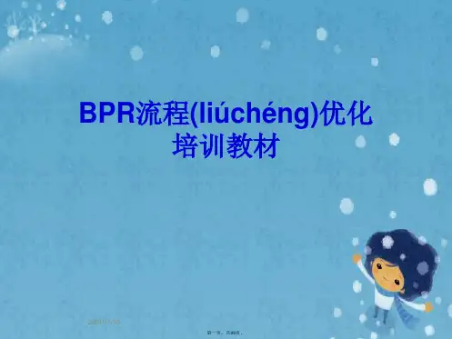 BPR流程优化培训教材