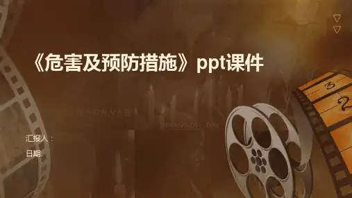 《危害及预防措施》ppt课件