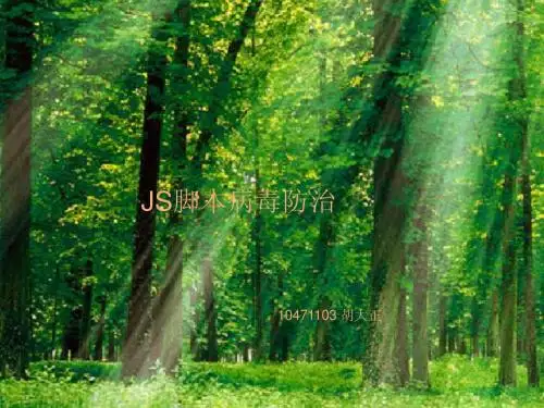 JS脚本病毒防治