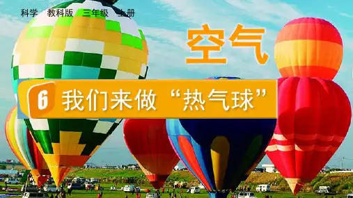 《我们来做“热气球”》PPT精品课件