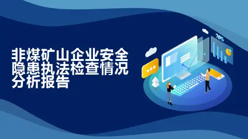 非煤矿山企业安全隐患执法检查情况分析报告