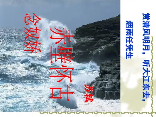 苏轼词两首-实用公开课获奖课件省赛课一等奖课件