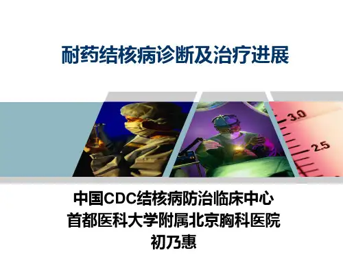 耐药结核病诊断和治疗PPT课件