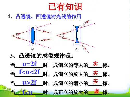 新教科版八年级物理上册课件 4.6 神奇的眼睛(共14张PPT)
