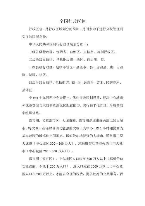 全国行政区划