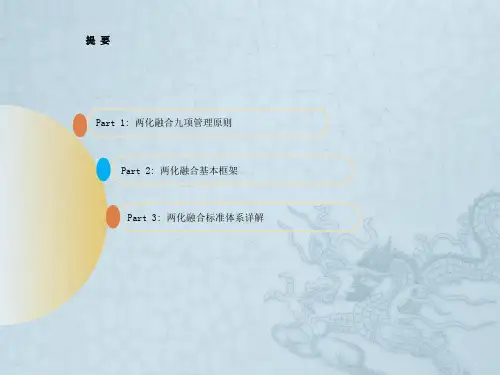 两化融合管理体系标准培训