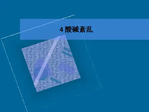 4-酸碱紊乱-PPT课件