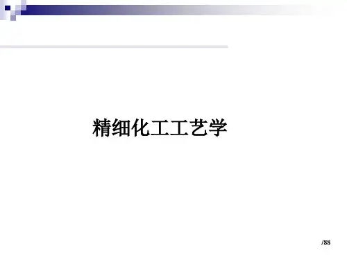 精细化工工艺学