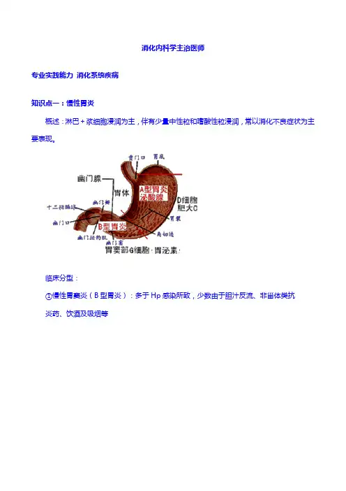内科专业实践能力讲义：5.消化系统