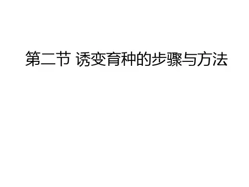 工业微生物育种学8精品PPT课件