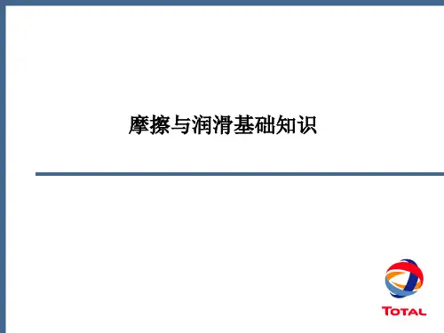 摩擦与润滑基础
