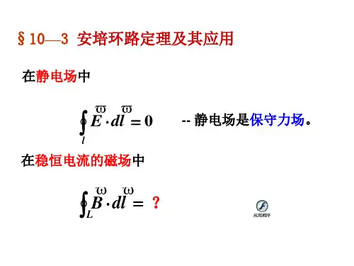 10-(4)安培环路定理