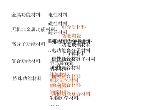 金属功能材料