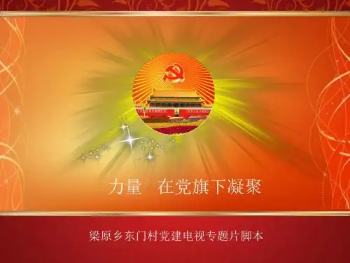 梁原乡东门村电视专题片