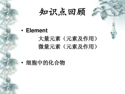 三、检测生物组织中的糖类