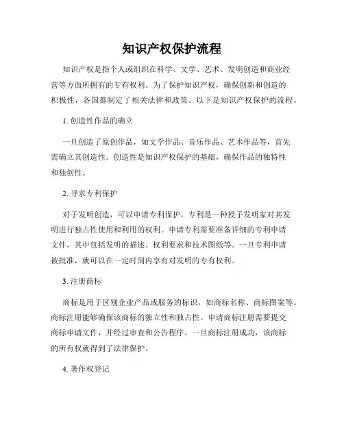知识产权保护流程
