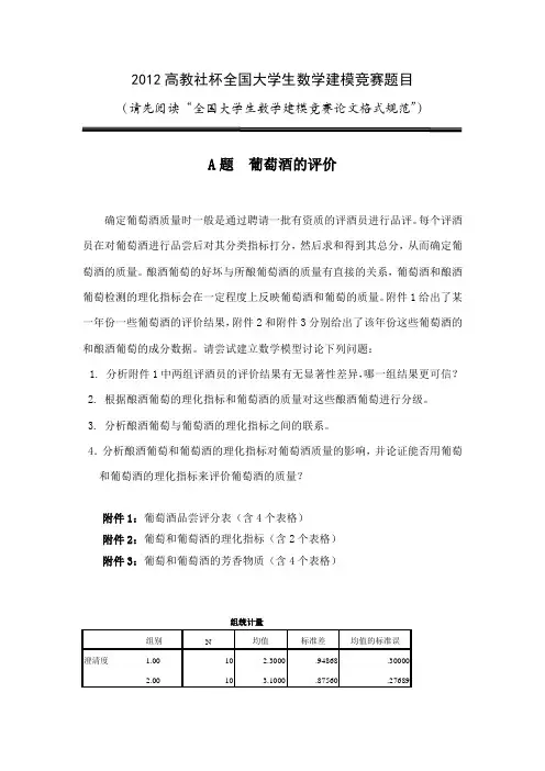 2012数学建模A 第一问数据分析