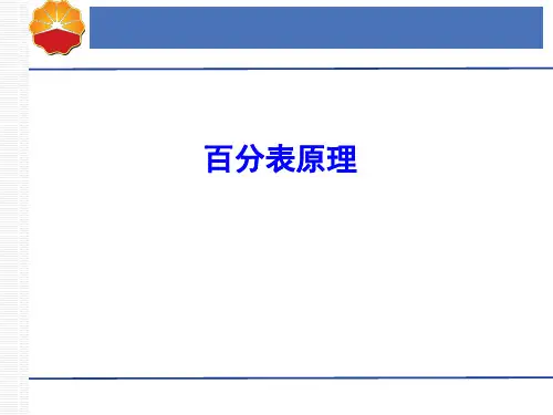百分表原理