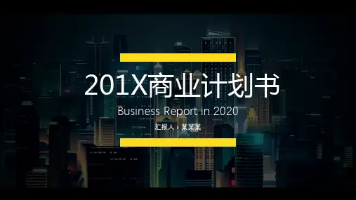 高新科技工业园项目计划书ppt