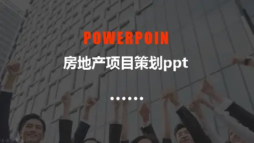 房地产项目策划ppt