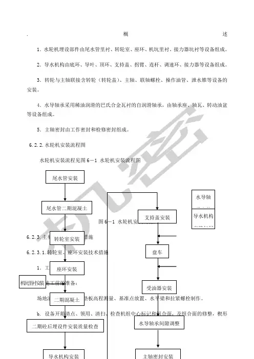 水轮机专项施工方案
