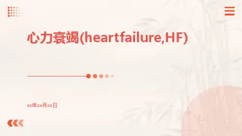 心力衰竭(Heartfailure,HF)