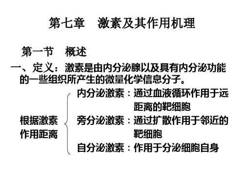 激素