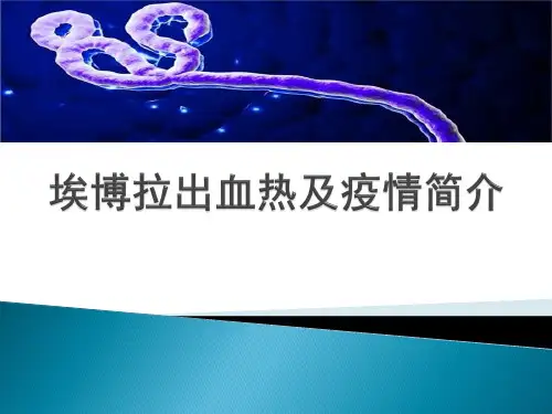 埃博拉出血热及疫情简介