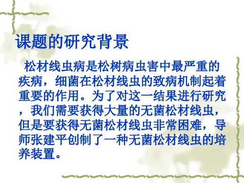 生物学毕业设计