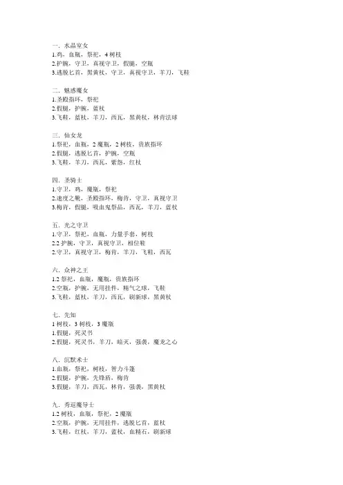 dota智力装备大全