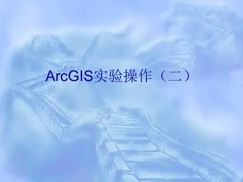 ArcGIS实验操作(二)-数据格式转换