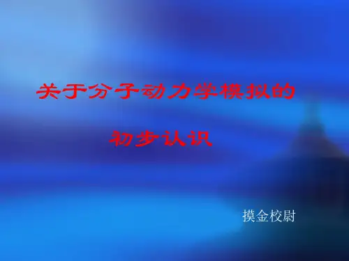 分子动力学模拟