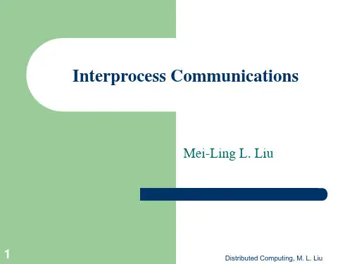 分布式计算原理与应用(DistributedComputing)第二章精品PPT课件