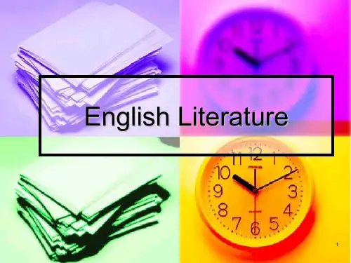 English-Literature-英美文学总结PPT