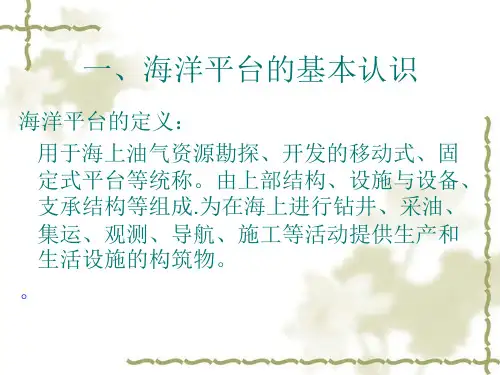 海洋平台的腐蚀及课件