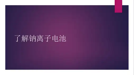 了解钠离子电池