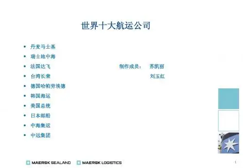 Maersk马士基 (1)