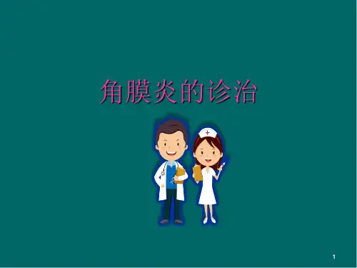 角膜炎医学PPT课件