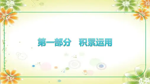2024年中考语文 (湖北专用)专题一 字音、字形课件(共52张PPT)