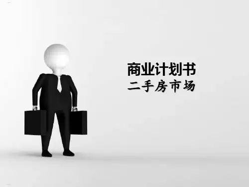 二手房市场商业计划书(PPT34页)
