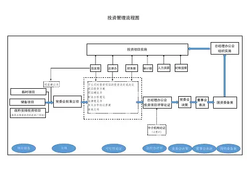 投资管理办法流程图