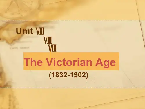 英国文学史及选读课件9TheVictoriaAge-25页PPT资料