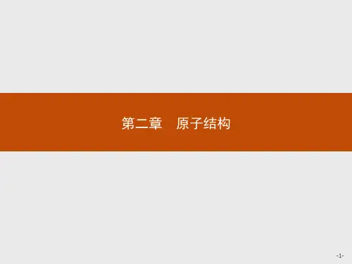 2.2原子的核式结构模型课件(鲁科版)