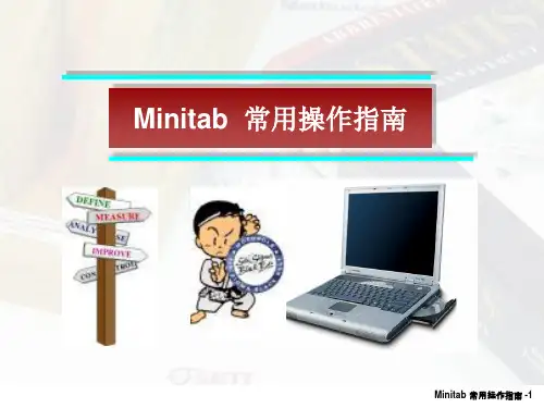 Minitab常用操作指南(Very Good)