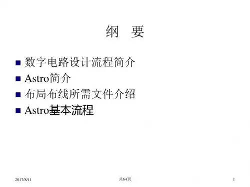 集成电路设计CAD_EDA工具实用教程10-布局布线