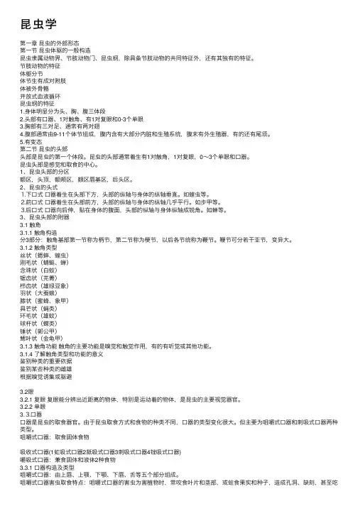 昆虫学——精选推荐