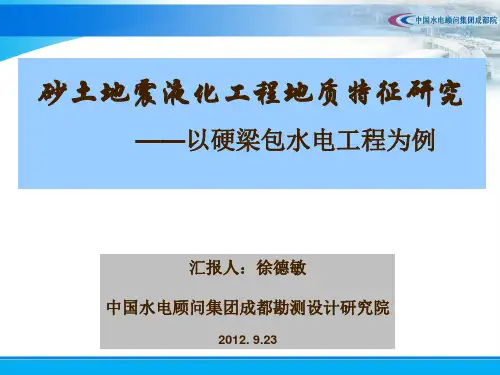 砂土地震液化工程地质特性研究(徐德敏)