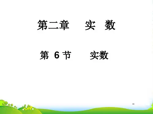 北师大版八年级数学上册《实数》课件(共17张PPT)
